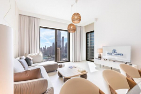 Beautiful Home on 45th Floor with Full Burj View